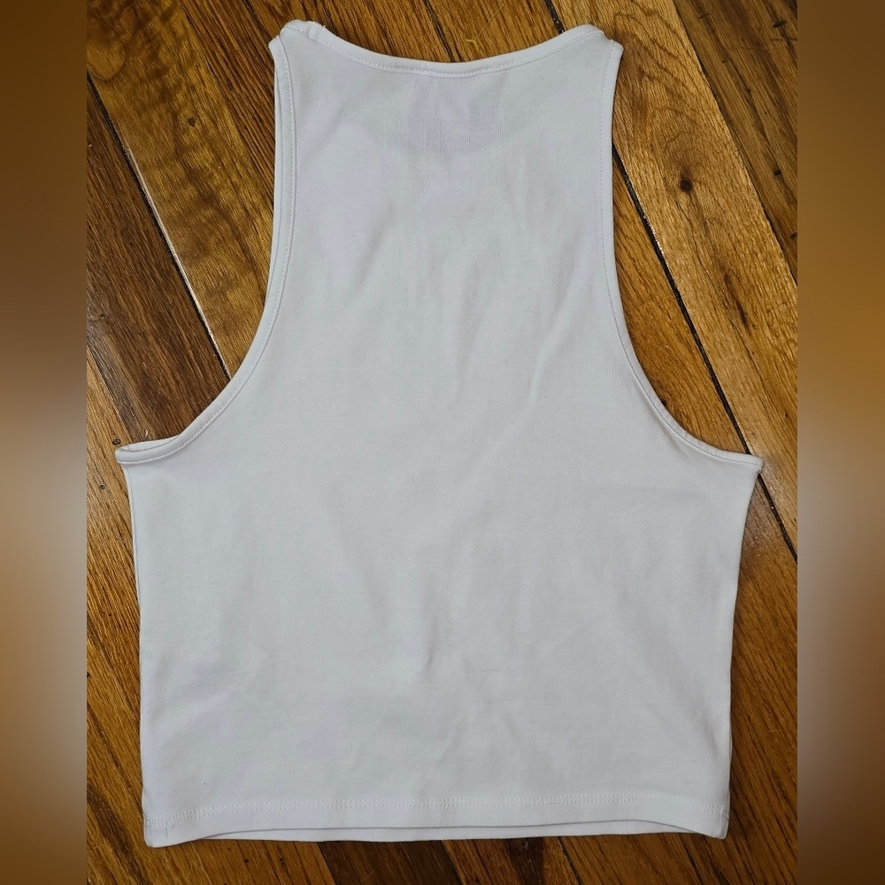 Zara Pink and White Crop Tops Small and Medium - Picture 5 of 11